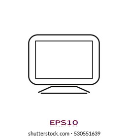 computer, vector illustration EPS 10