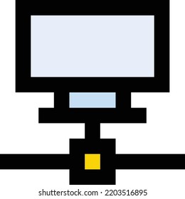 Computer Vector illustration on a transparent background.Premium quality symmbols.Stroke vector icon for concept and graphic design.