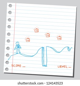 Computer video game (business concept 1)