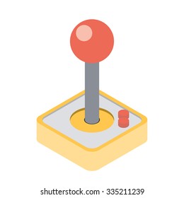 Computer Video Game Joystick. Vector illustration