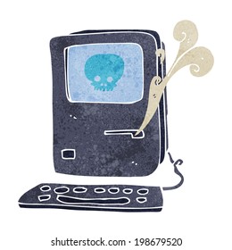 computer virus cartoon 