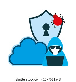 computer virus collection icons
