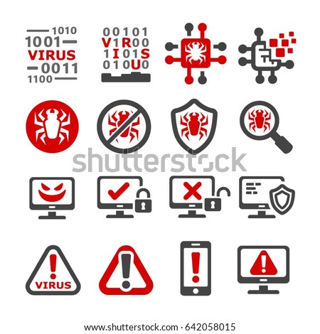 computer virus,mal ware icon