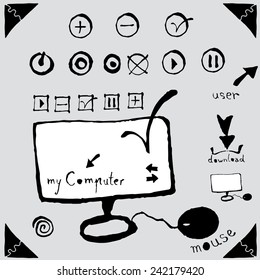 Computer web elements 
