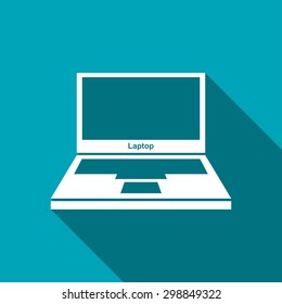 Computer web icon, vector design