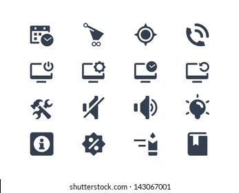 Computer and Web icons