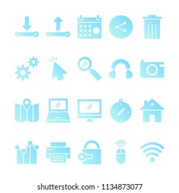 Computer and Web icons in for any purposes. Perfect for website mobile app presentation and any other projects.