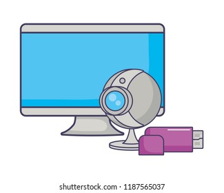 computer webcam drive flash data