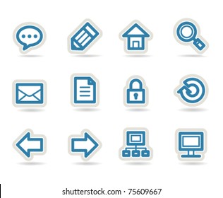 computer and website icons