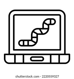 Computer Worm icon vector image. Can also be used for web apps, mobile apps and print media.