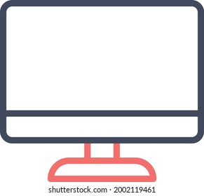 Computer,desktop, monitor icon vector image. Can also be used for customer support and UI. Suitable for use on web apps, mobile apps and print media.