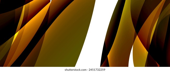 A computergenerated image of a geometric pattern in yellow and black shades on a white background, resembling automotive design. Closeup view showcasing intricate details and textures