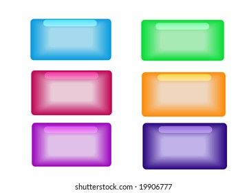 computer-generated multicolored  buttons vector