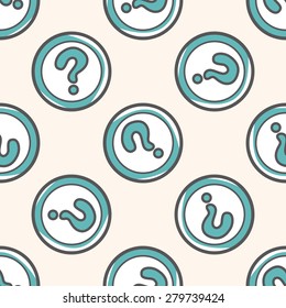 Computer-related desktop icon , cartoon seamless pattern background