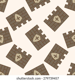 Computer-related desktop icon , cartoon seamless pattern background