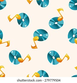Computer-related desktop icon , cartoon seamless pattern background