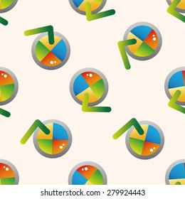 Computer-related desktop icon , cartoon seamless pattern background