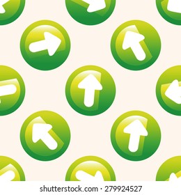 Computer-related desktop icon , cartoon seamless pattern background