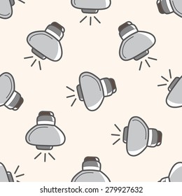 Computer-related desktop icon , cartoon seamless pattern background