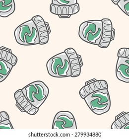 Computer-related desktop icon , cartoon seamless pattern background