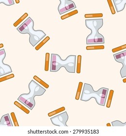 Computer-related desktop icon , cartoon seamless pattern background