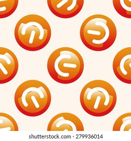 Computer-related desktop icon , cartoon seamless pattern background