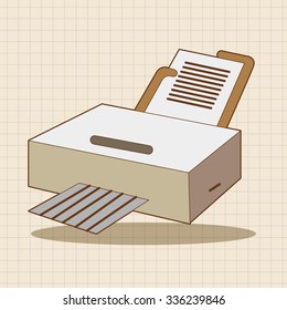 Computer-related desktop icon theme elements