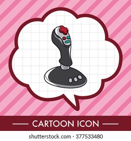 Computer-related equipment joysticks theme elements