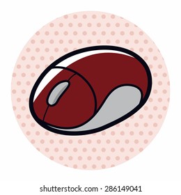 Computer-related equipment mouse theme elements