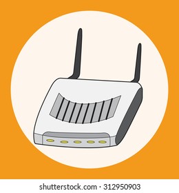 Computer-related equipment wireless sharing device theme elements
