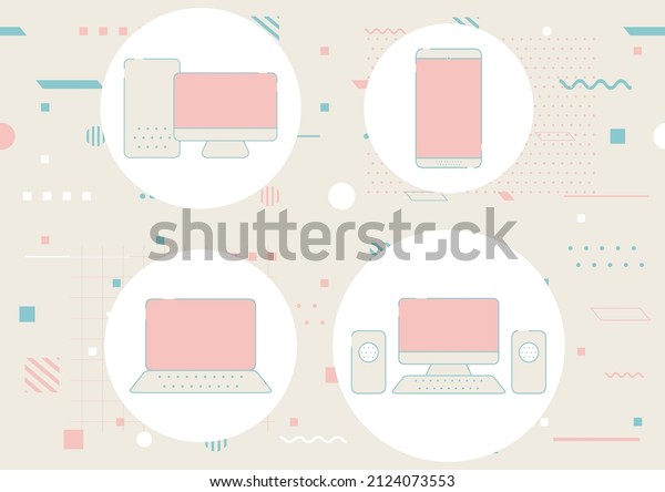 computers and technical\
devices icons