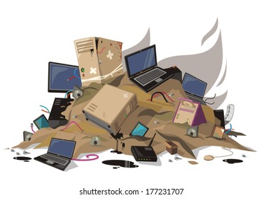 Computers waste