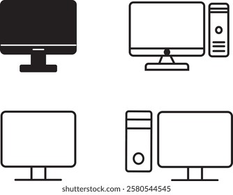 -computer-smartphones-devices,  computer monitor icon vector.
