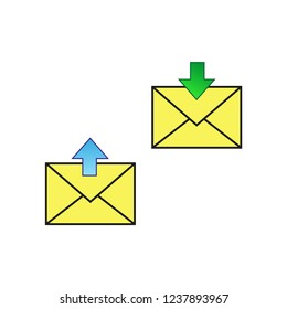 computing data storage. vector 