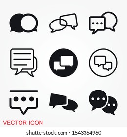 Comunication icon. Data Comunication Icon Collection icon vector symbol