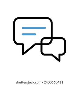 Comunication Icon vector stock illustration