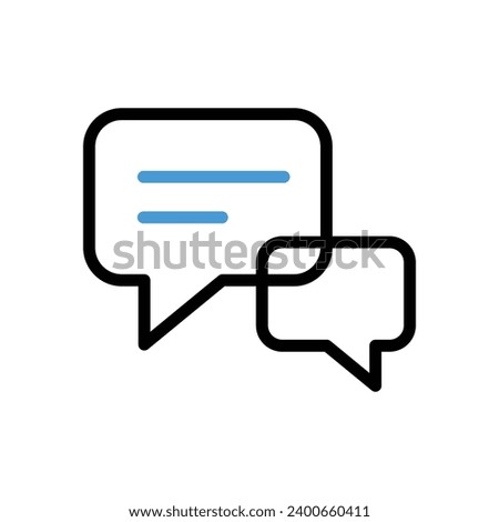 Comunication Icon vector stock illustration