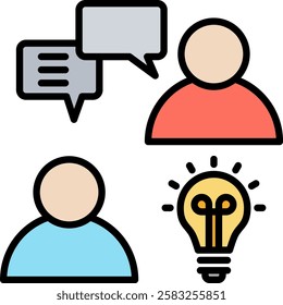 Comunications Icon Element For Design