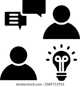 Comunications Icon Element For Design