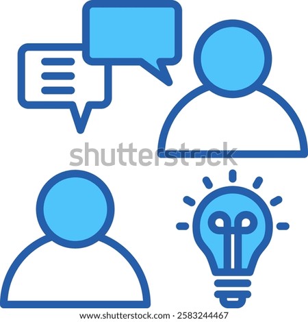 Comunications Icon Element For Design