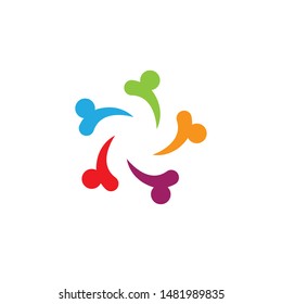 comunity people and busines logo 