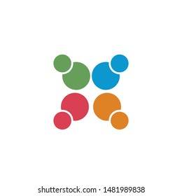 comunity people and busines logo 