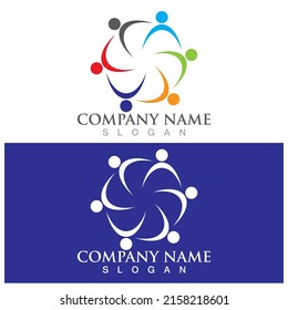 comunity people icon vector illustration template design