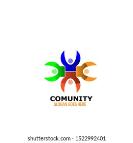 Comuntity Logo Images Design Vector