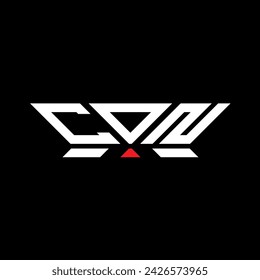 CON-Buchstaben-Logo-Vektor-Design, CON einfaches und modernes Logo. CON Luxus-Alphabet-Design  