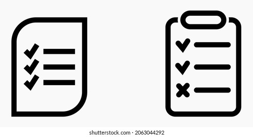 con lista o lista, programa, registro. Catálogo de etiquetas o scrol, bil, calendario, cuentagotas, nomenclatura, rollo de abalorios, marcados. Icono del vector.