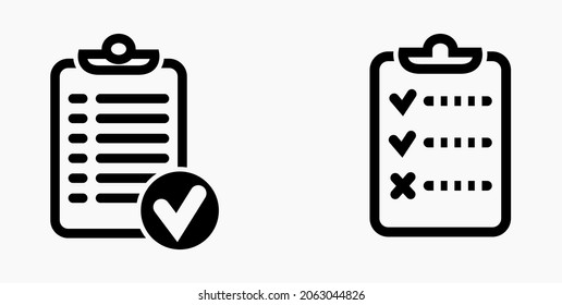 con lista o lista, programa, registro. Catálogo de etiquetas o scrol, bil, calendario, cuentagotas, nomenclatura, rollo de abalorios, marcados. Icono del vector.