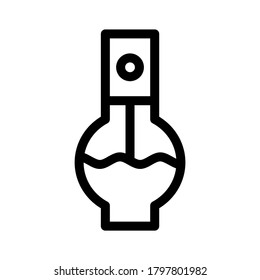 icono de ocultador o logotipo símbolo de signo aislado ilustración vectorial - iconos vectoriales de estilo negro de alta calidad
