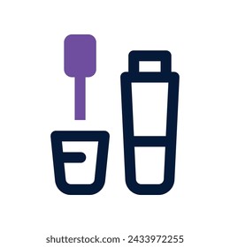 concealer icon. vector dual tone icon for your website, mobile, presentation, and logo design.