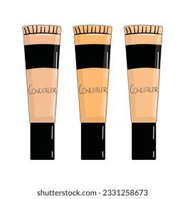 Concealer Set With Three Different Shades